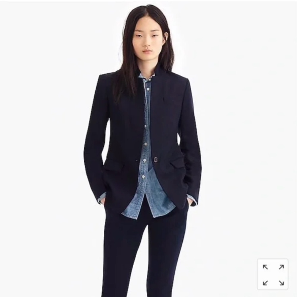J. Crew Navy Regent Blazer